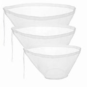 Healthzeri three-piece reusable nut milk strainer bag set