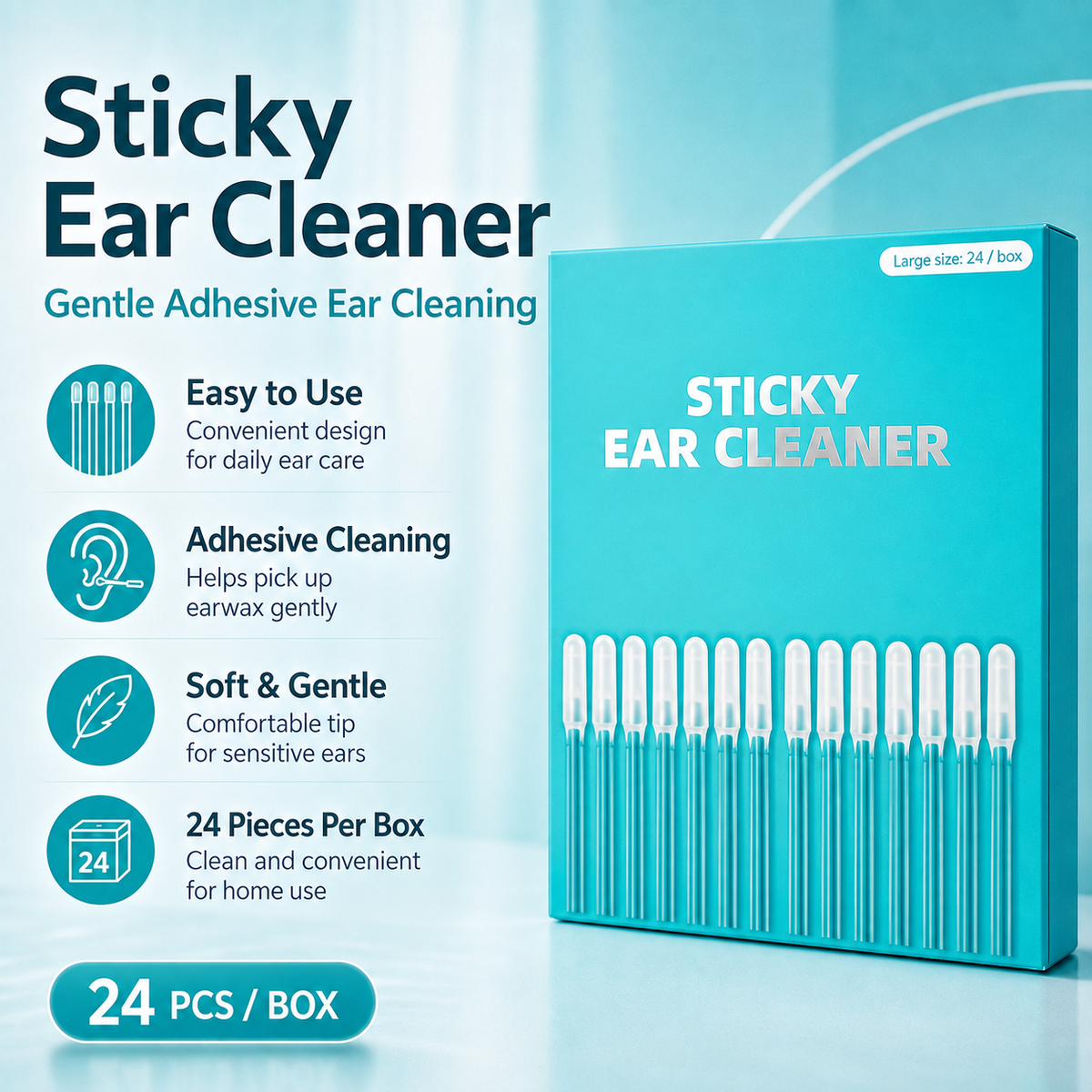 Healthzeri Sticky Ear Cleaner product image 1