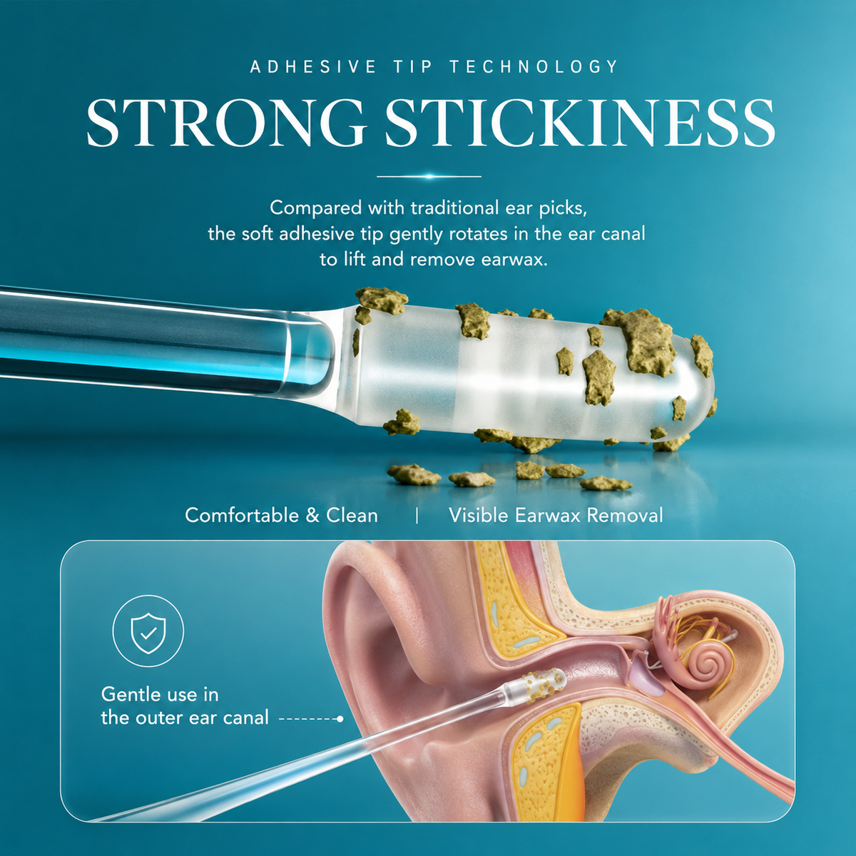 Healthzeri Sticky Ear Cleaner product image 3
