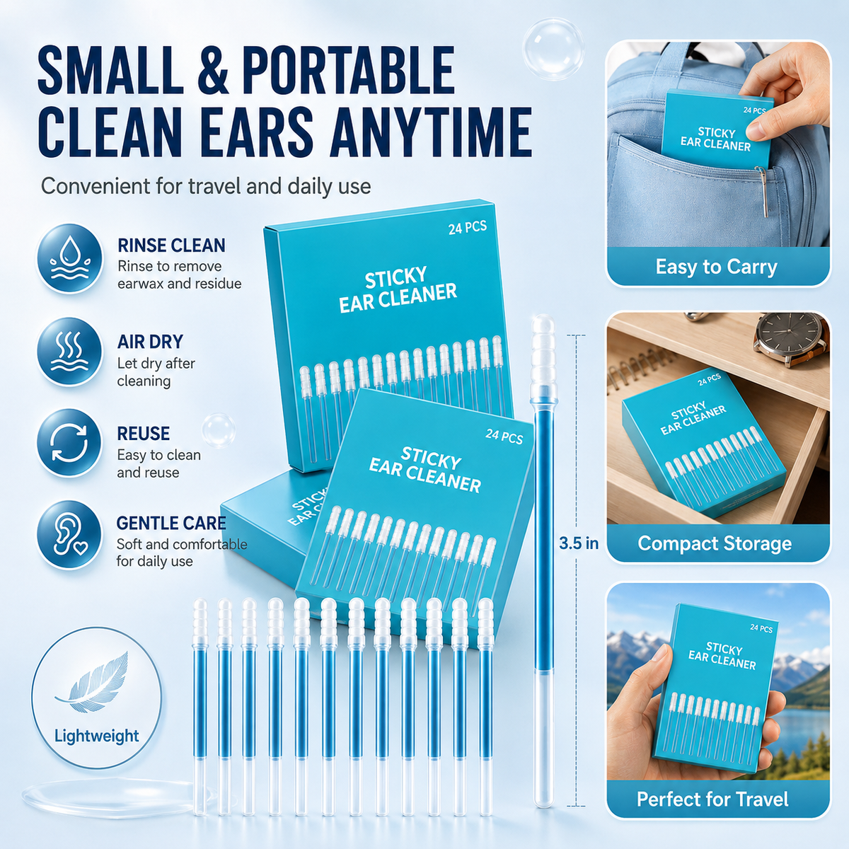 Healthzeri Sticky Ear Cleaner product image 6